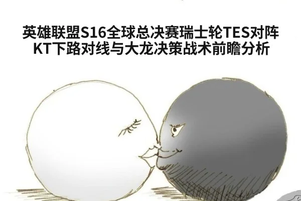 英雄联盟S16全球总决赛瑞士轮TES对阵KT下路对线与大龙决策战术前瞻分析